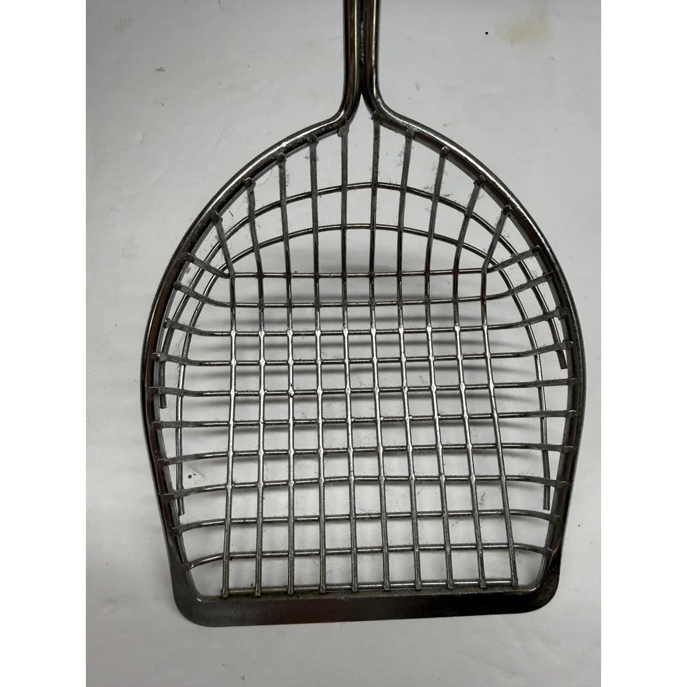 Good Cook Spider Strainer Stainless Steel Wire Skimmer Soft Grip Handle Black